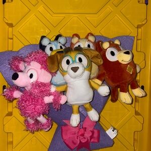 Bluey plush bouquet